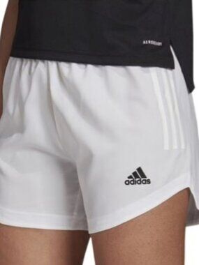 Adidas Women's Condivo 20 Soccer Shorts in White/White size XL NWT
